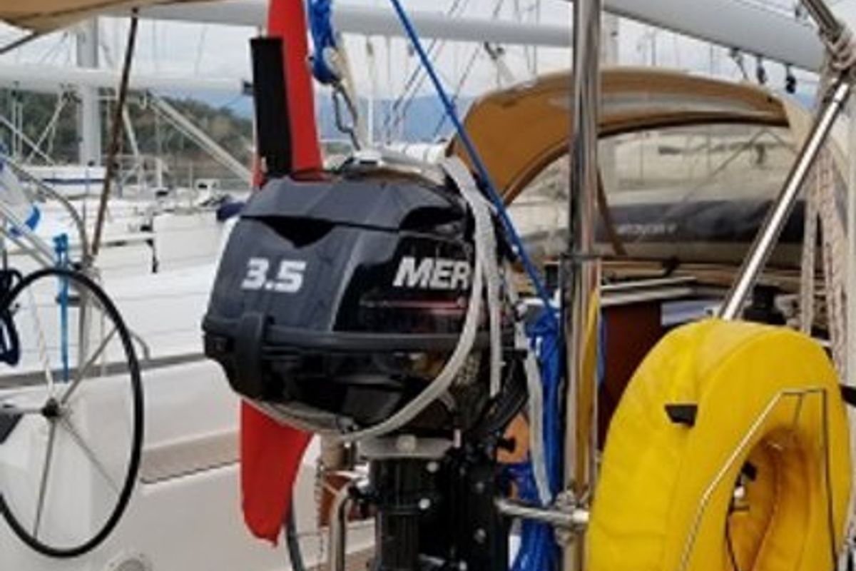 Friday, a Dufour 350 GL sailboat at Fethiye, Turkey