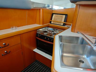 Cabin on Monteki, a Lagoon Power 44 catamaran at Općina Funtana, Croatia