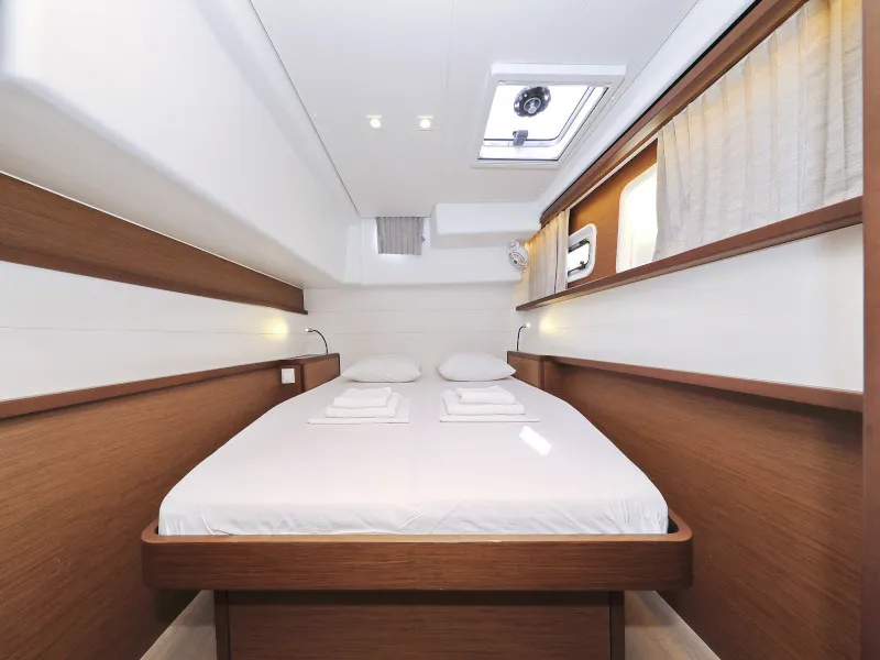 Cabin on OLIVER, a Lagoon 450 catamaran at Općina Sukošan, Croatia