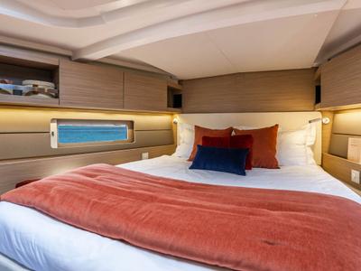 Cabin on Sun-Kissed, a Beneteau Oceanis 47 sailboat at Municipal Unit of Rhodes, Greece