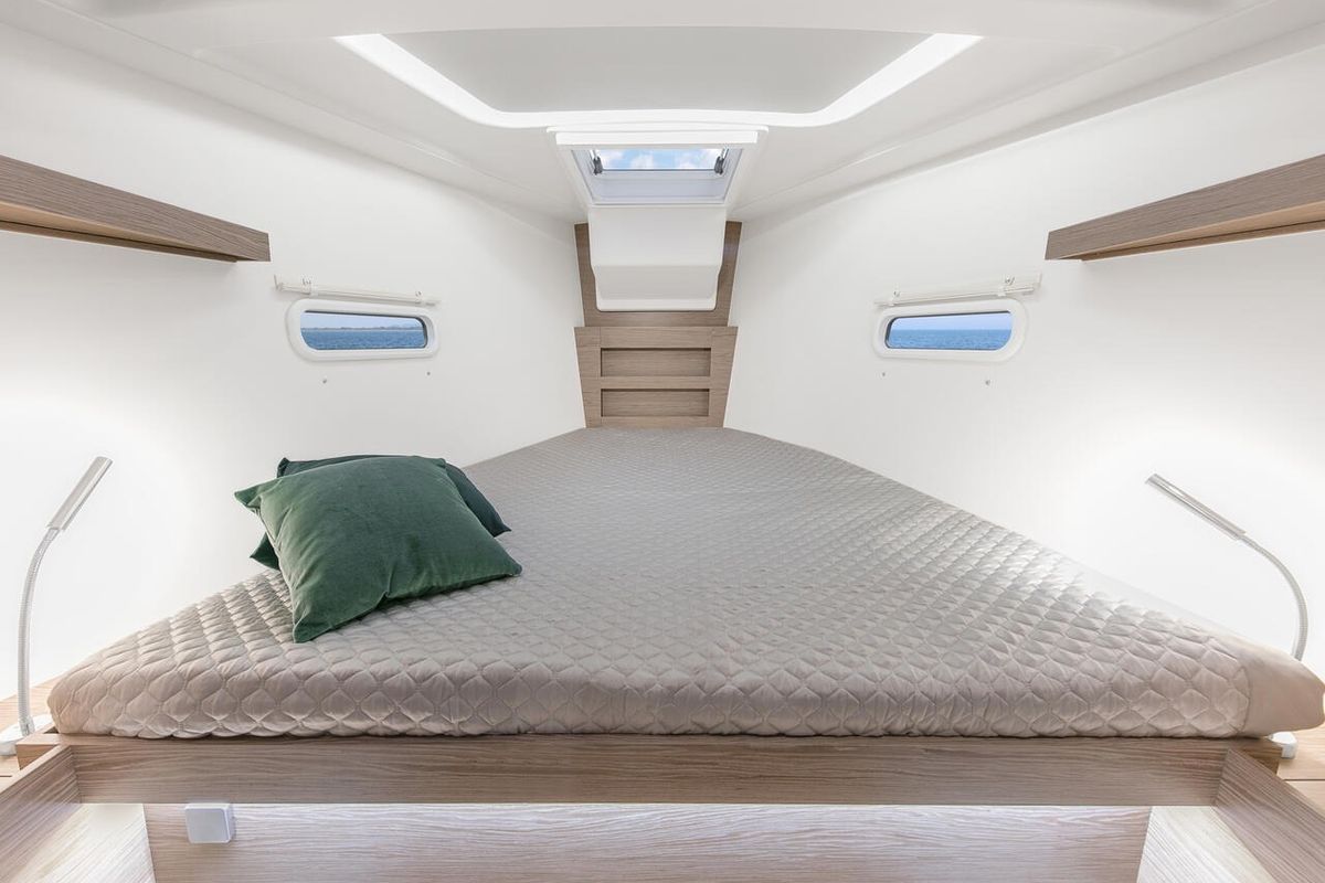 Cabin on Abigail, a Hanse Yachts Hanse 388 sailboat at Betina, Croatia