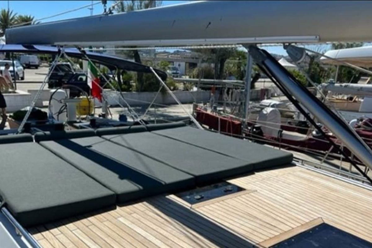 Rioja, a D&D Kufner 54.2 sailboat at Općina Marina, Croatia