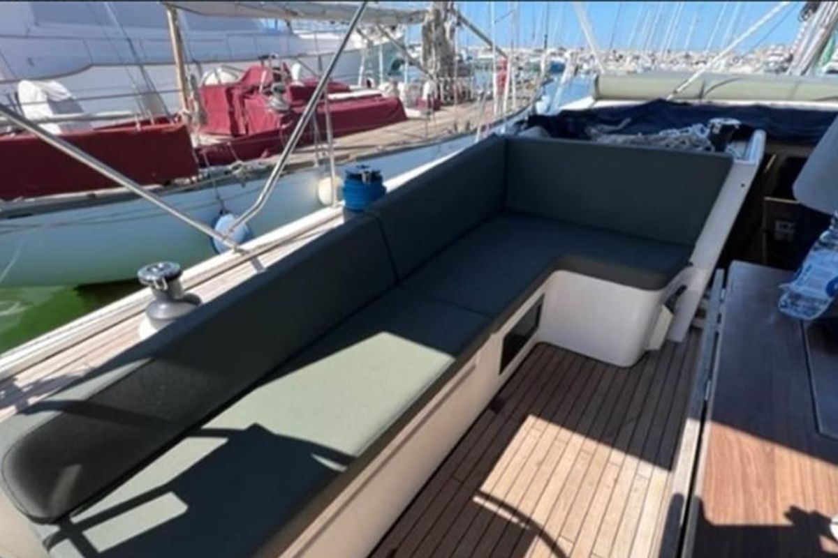 Rioja, a D&D Kufner 54.2 sailboat at Općina Marina, Croatia