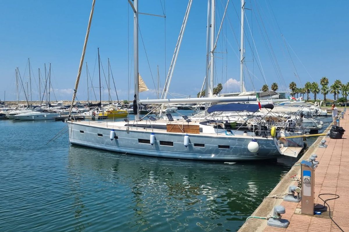 Rioja, a D&D Kufner 54.2 sailboat at Općina Marina, Croatia