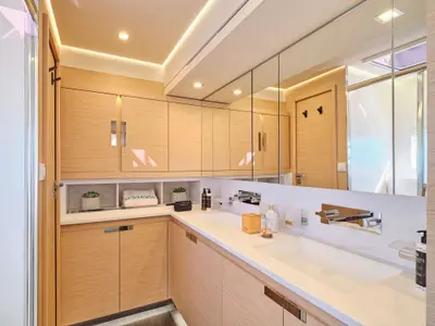 Sunmoon, a Fountaine Pajot Alegria 67 catamaran at Municipal Unit of Nea Peramos, Greece