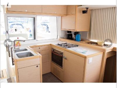 Galley of Sunshine I, a Lagoon 450 F catamaran at Dubrovnik, Croatia