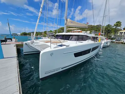 Cost of Carey, a Fountaine Pajot FP 41 Maesto 3 catamaran at Charlotte Amalie, United States