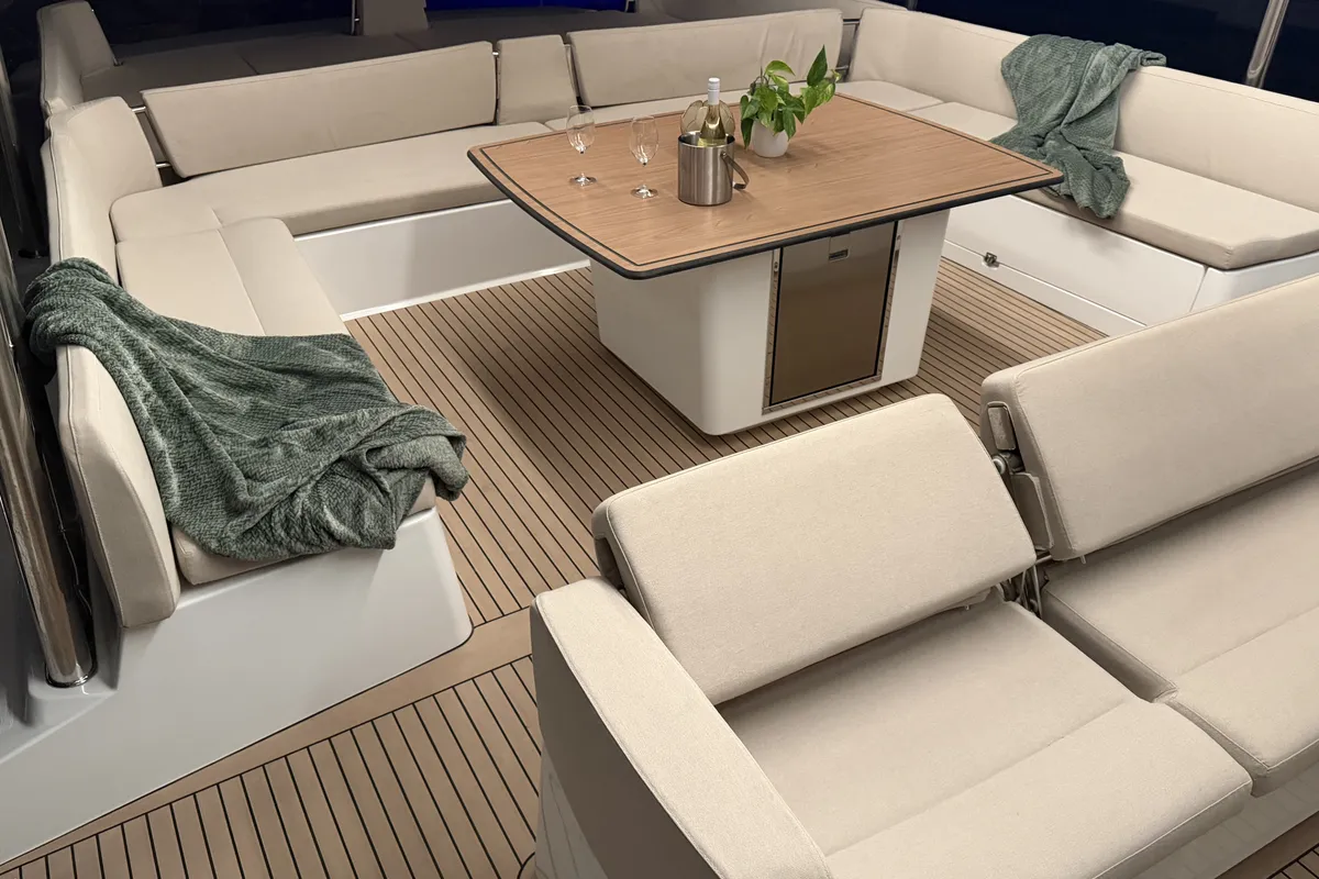 Angelina, a Bali 5.8 catamaran at Grad Trogir, Croatia