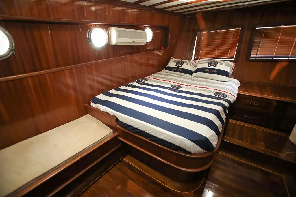 Cabin on Semercioglu, a Custom Made Semercioglu yacht at Fethiye, Turkey