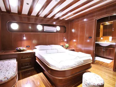 Cabin on Semercioglu, a Custom Made Semercioglu yacht at Fethiye, Turkey