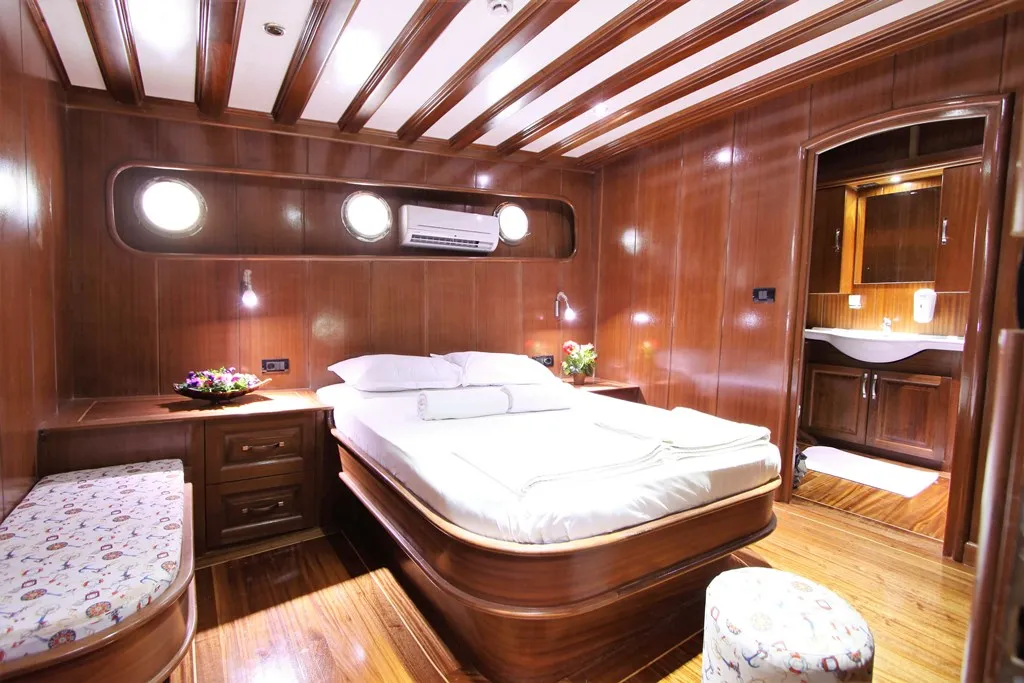 Cabin on Semercioglu, a Custom Made Semercioglu yacht at Fethiye, Turkey