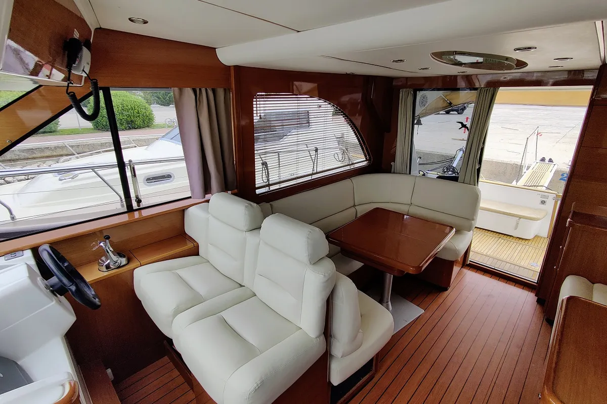 Salon of Ardea, a Beneteau Antares 13,80 yacht at Općina Sukošan, Croatia