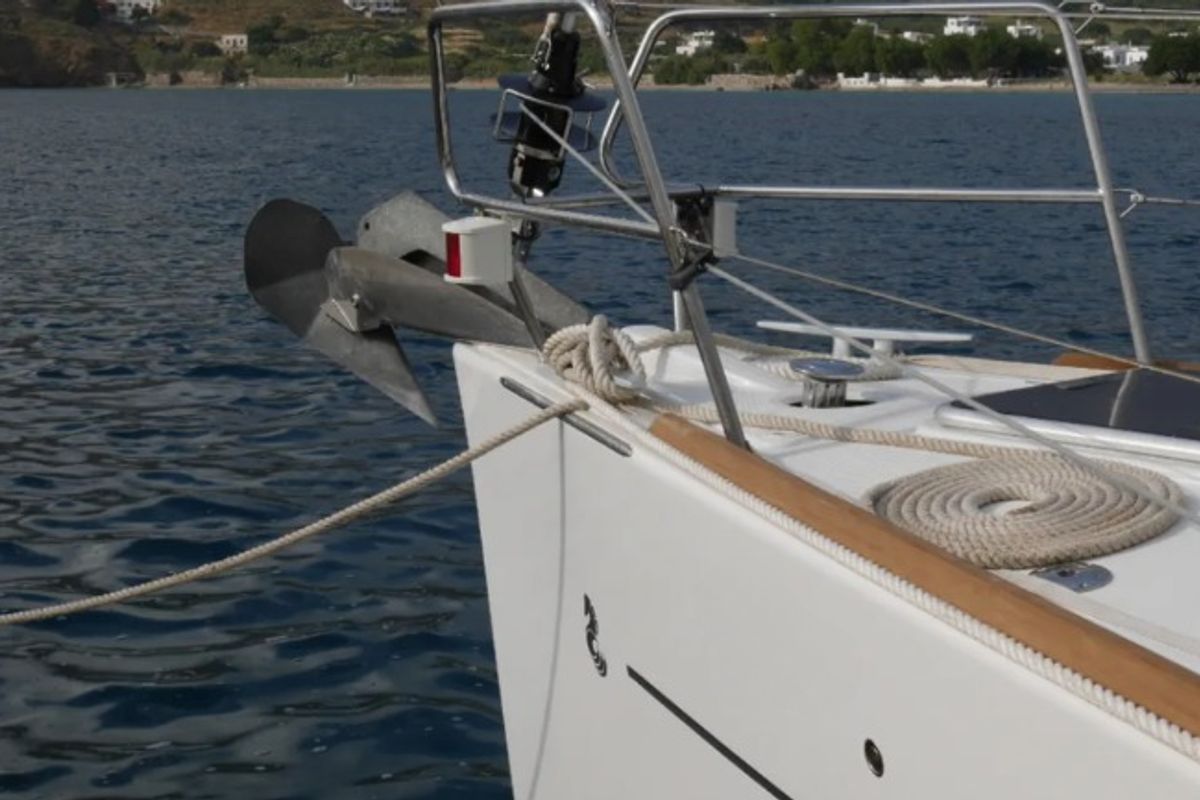 Allegria, a Beneteau Oceanis 45 sailboat at Municipal Unit of Lefkada, Greece