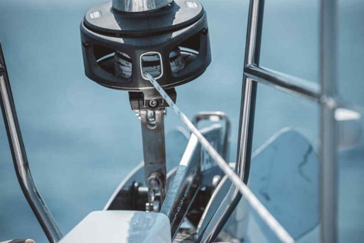Anastasia, a Elan Impression 45.1 sailboat at Pirovac, Croatia