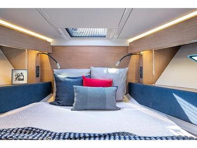 Cabin on Speed2, a Beneteau Gran Turismo 36 motorboat at Grad Pula, Croatia