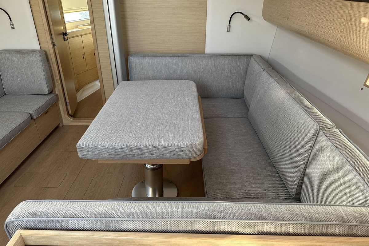 Cabin on Hugo, a Dehler 46 SQ sailboat at Grad Pula, Croatia