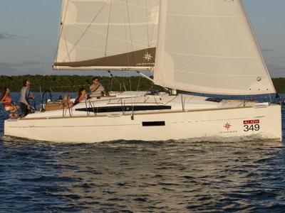 Mia, a Jeanneau Sun Odyssey 349 sailboat at Punat, Croatia