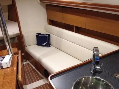 Salon of Eliza, a Hanse Yachts Hanse 325 sailboat at Tallinn, Estonia