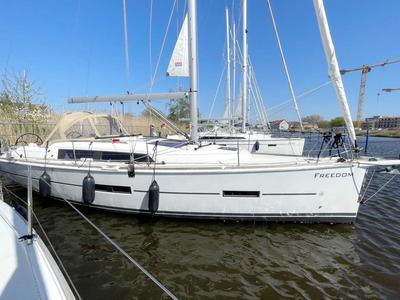 Freedom, a Dufour 382 GL sailboat at Barth, Germany