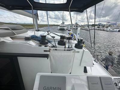 Endless Summer, a Fountaine Pajot Aura 51 catamaran at Road Town, British Virgin Islands