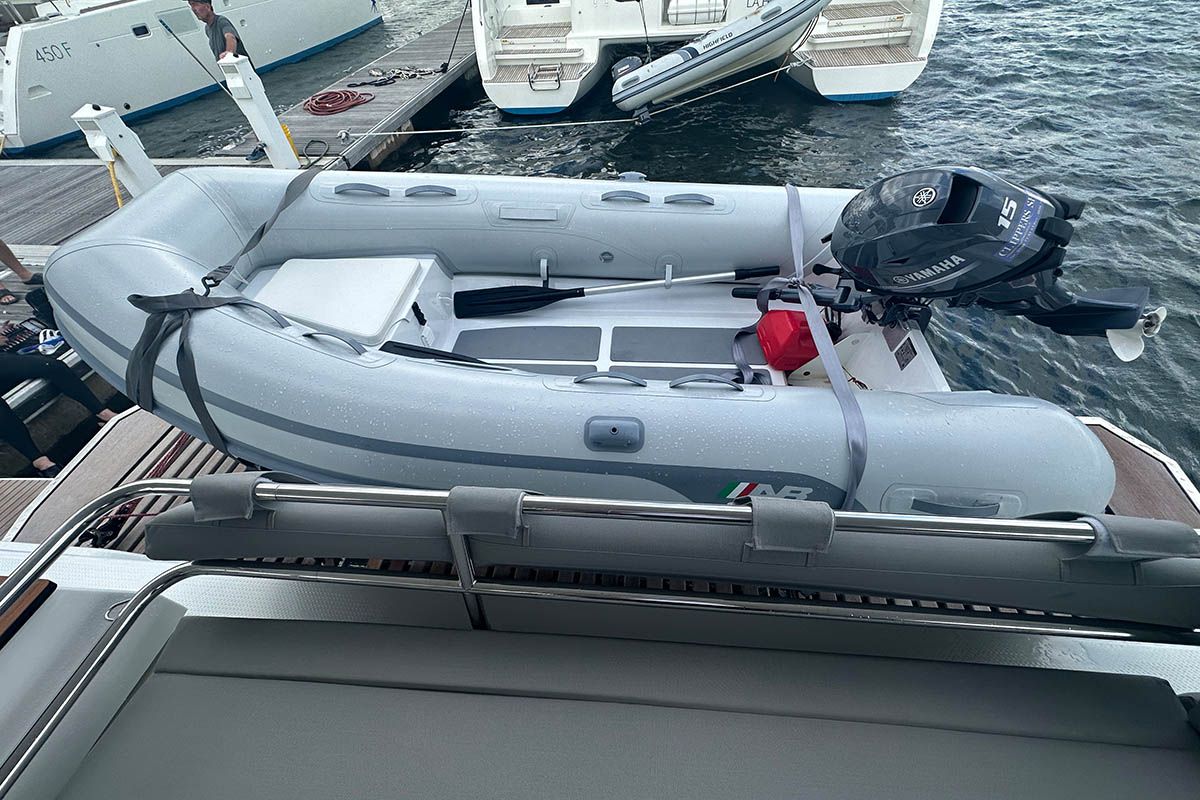 Endless Summer, a Fountaine Pajot Aura 51 catamaran at Road Town, British Virgin Islands