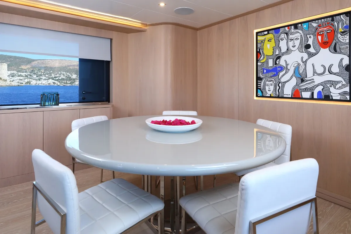 Ukiel, a Aegean Explorer M26 yacht at Olbia, Italy