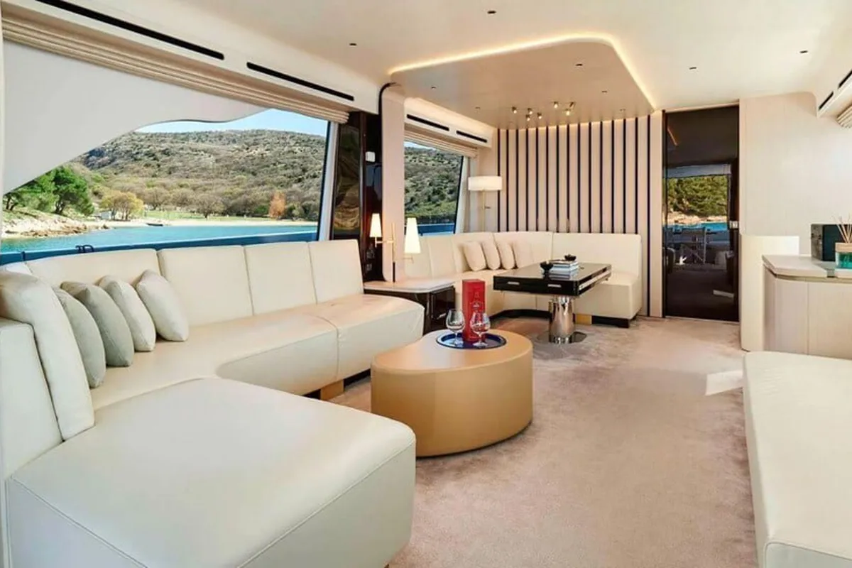 Cabin on OMR Group, a Azimut 78 Fly yacht at Podstrana - Miljevac, Croatia
