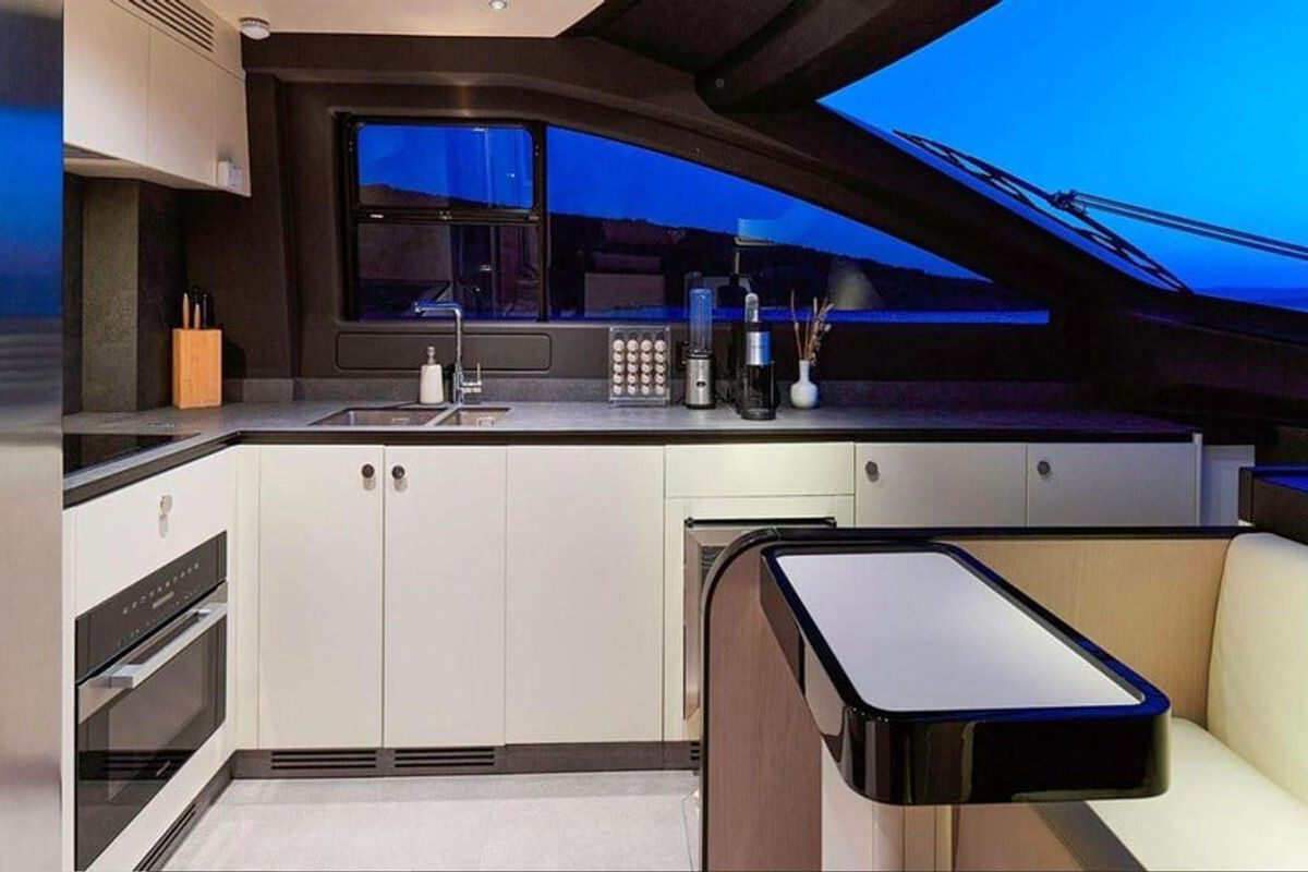 Cabin on OMR Group, a Azimut 78 Fly yacht at Podstrana - Miljevac, Croatia