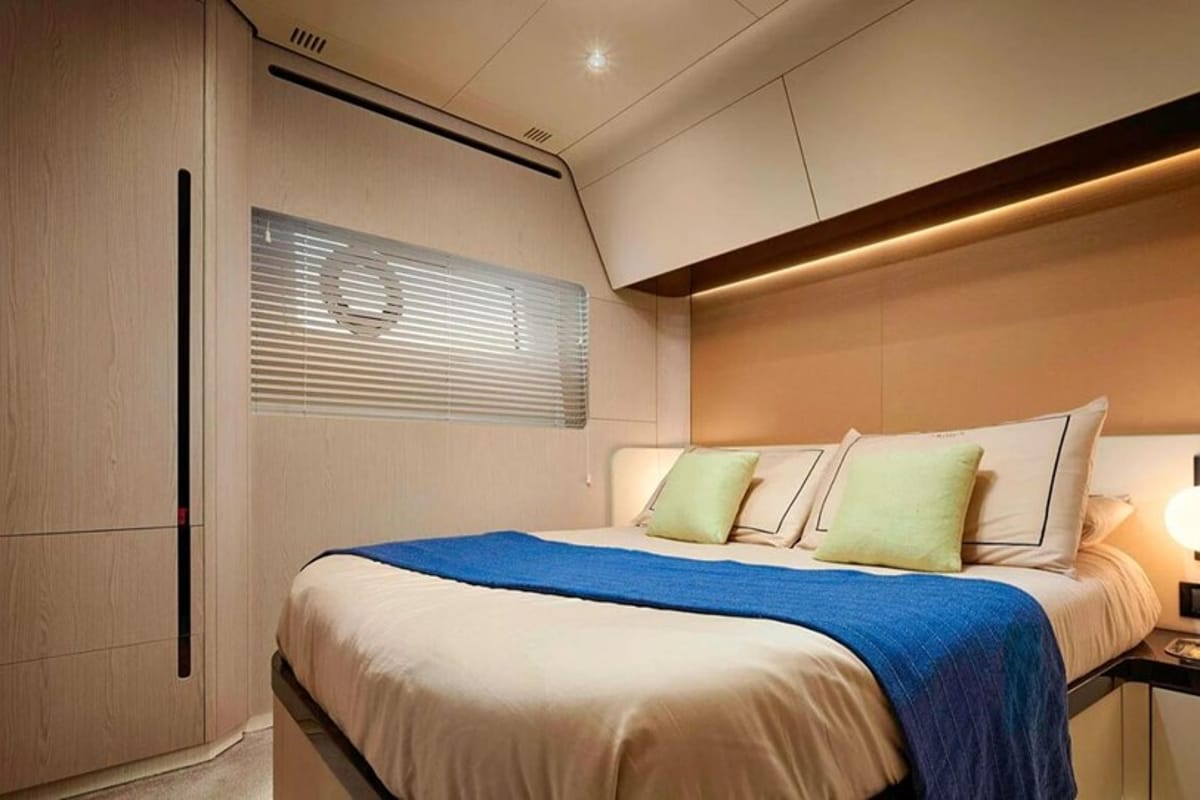 Cabin on OMR Group, a Azimut 78 Fly yacht at Podstrana - Miljevac, Croatia