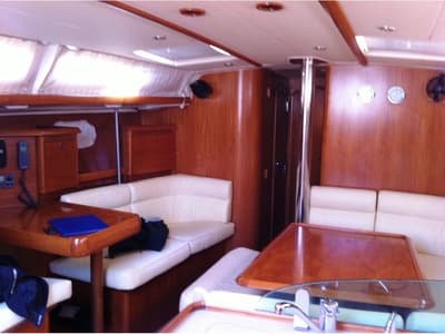 Penelope K, a Jeanneau Sun Odyssey 43 sailboat at Athens, Greece