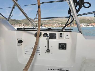 Galley of Star Isabella , a Bavaria Cruiser 50 sailboat at Punat, Croatia