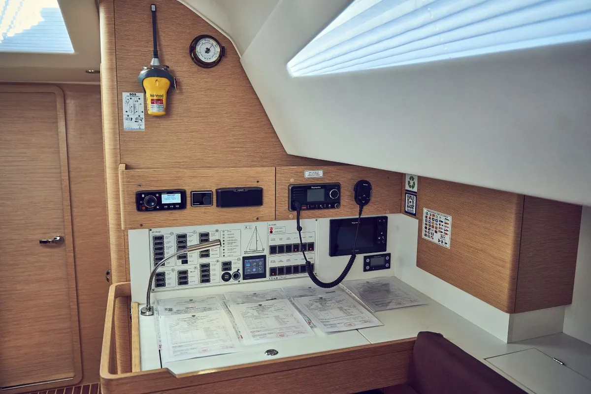 Salon of Friends, a Elan Impression 50 sailboat at Grad Pula, Croatia