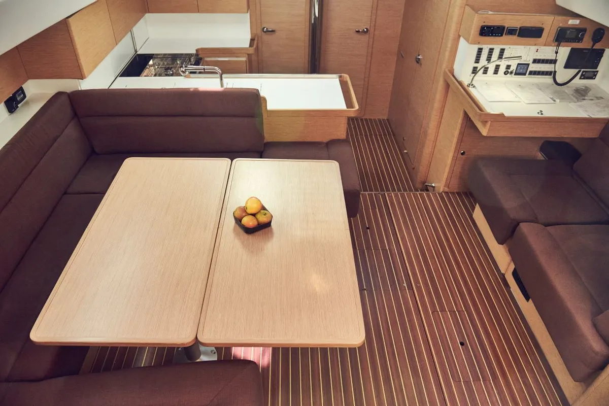 Salon of Friends, a Elan Impression 50 sailboat at Grad Pula, Croatia