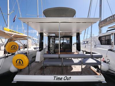 Deck of Time Out, a Cobra Yachts Seamaster 45 yacht at Općina Sukošan, Croatia