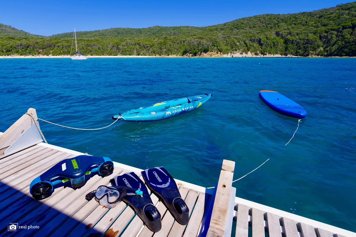 Maurice - Luxury Catamaran, A/C, Generator, Water maker, a Fountaine Pajot Samana 59 catamaran at Cannigione, Italy