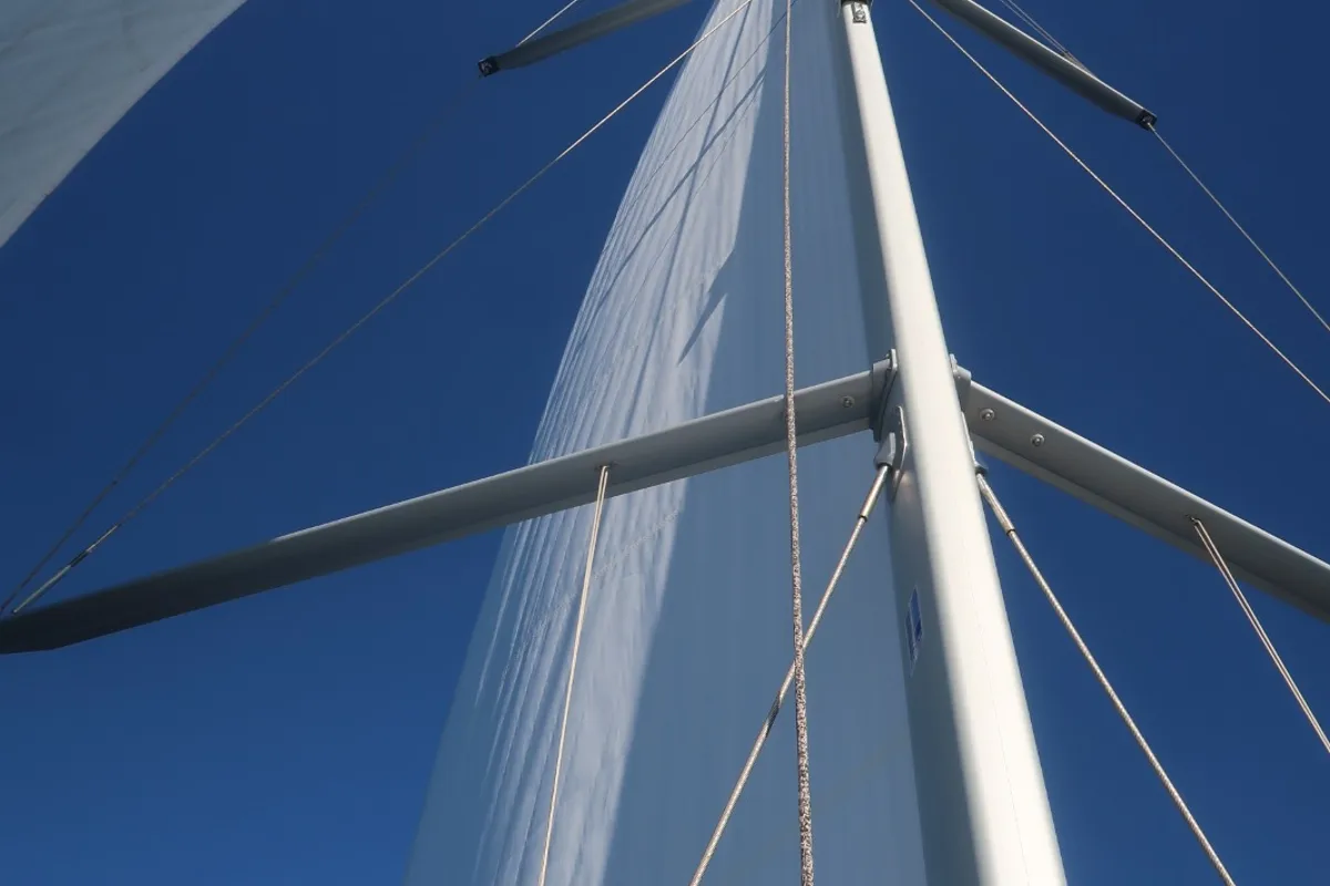 Premium, a Jeanneau Sun Odyssey 440 sailboat at Bodrum, Turkey
