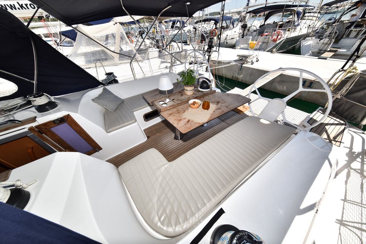 Borgo Erizzo, a Bavaria Cruiser 46 sailboat at Općina Sukošan, Croatia