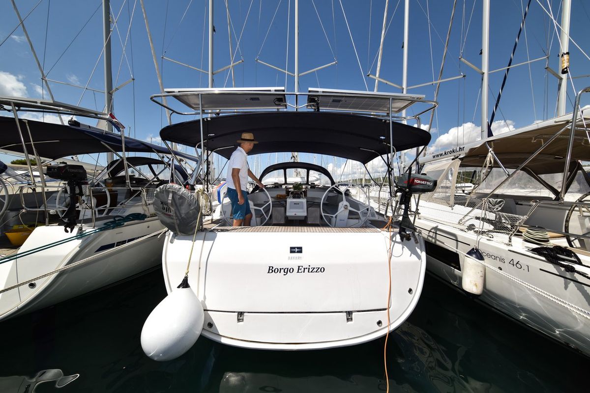 Borgo Erizzo, a Bavaria Cruiser 46 sailboat at Općina Sukošan, Croatia