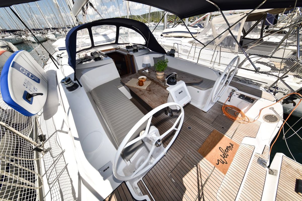 Borgo Erizzo, a Bavaria Cruiser 46 sailboat at Općina Sukošan, Croatia