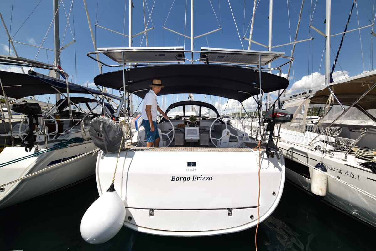 Borgo Erizzo, a Bavaria Cruiser 46 sailboat at Općina Sukošan, Croatia