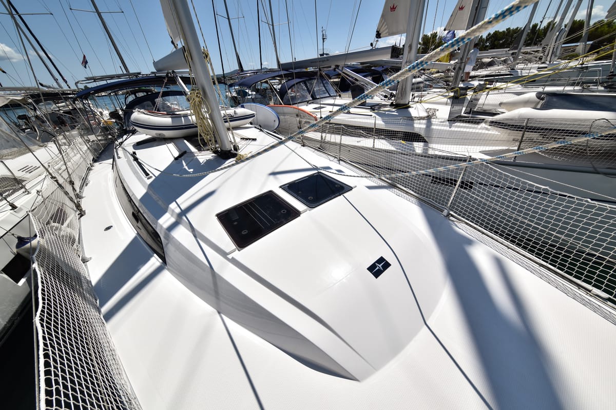 Borgo Erizzo, a Bavaria Cruiser 46 sailboat at Općina Sukošan, Croatia
