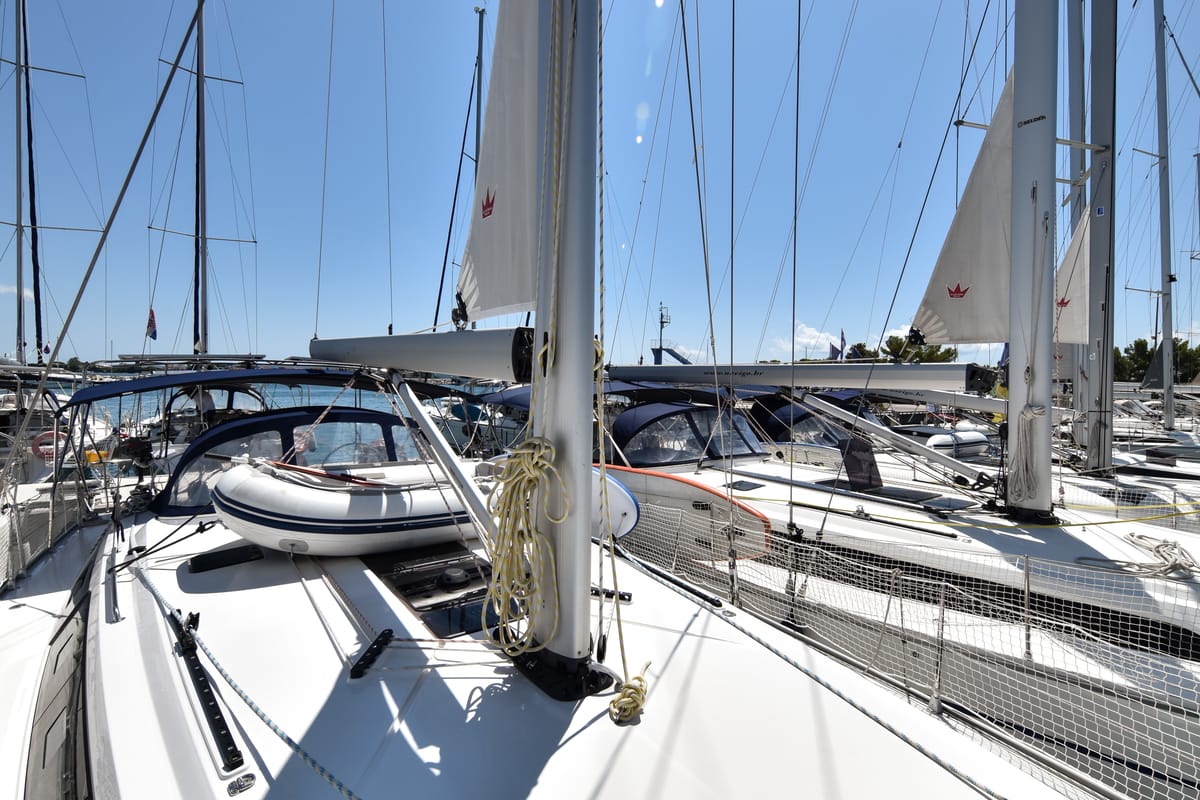 Borgo Erizzo, a Bavaria Cruiser 46 sailboat at Općina Sukošan, Croatia