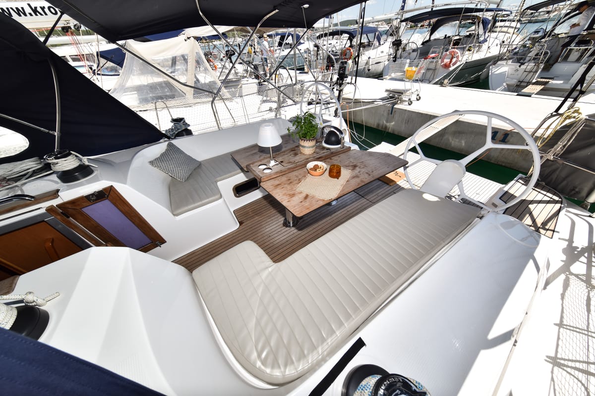 Borgo Erizzo, a Bavaria Cruiser 46 sailboat at Općina Sukošan, Croatia