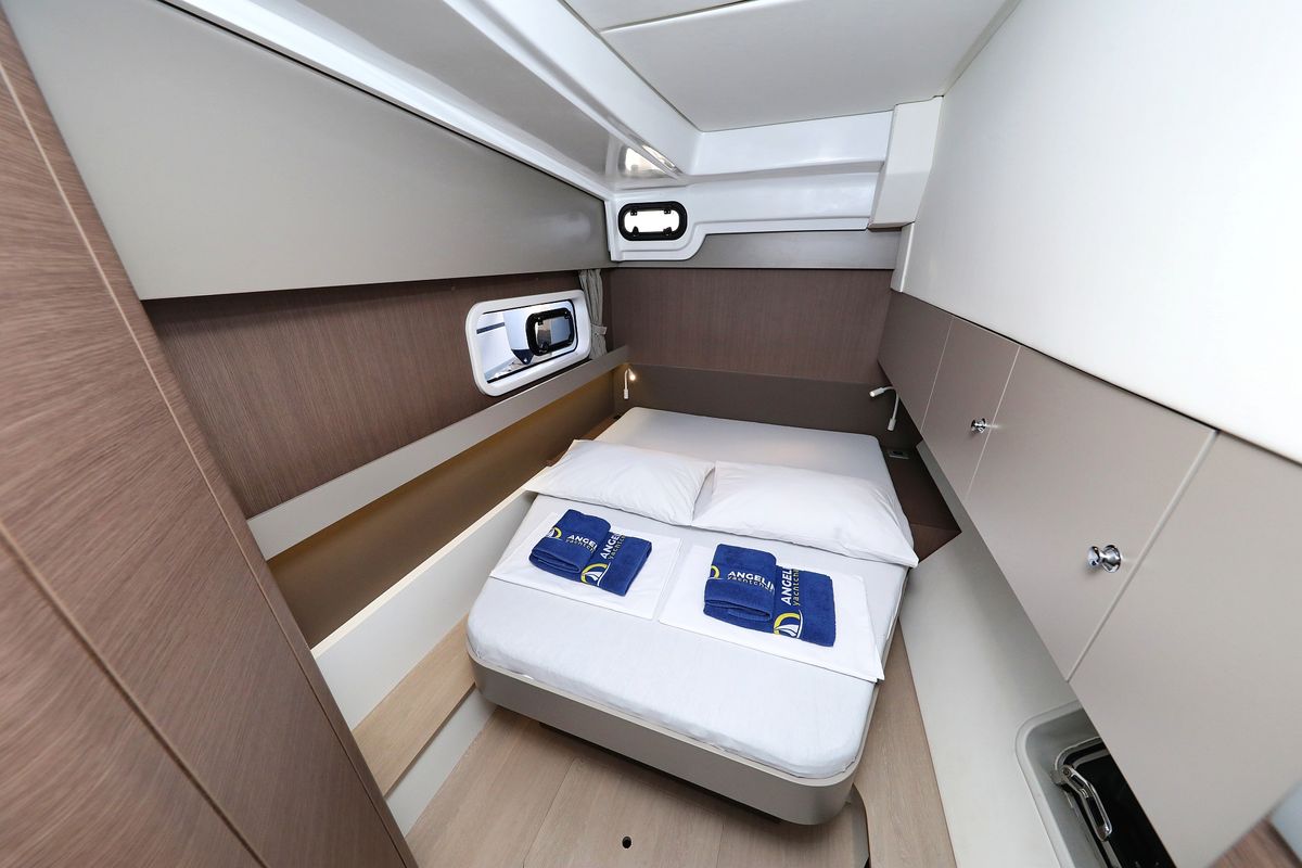 Cabin on Sea Office, a Bali Catspace catamaran at Grad Trogir, Croatia