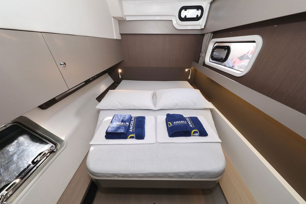 Cabin on Sea Office, a Bali Catspace catamaran at Grad Trogir, Croatia