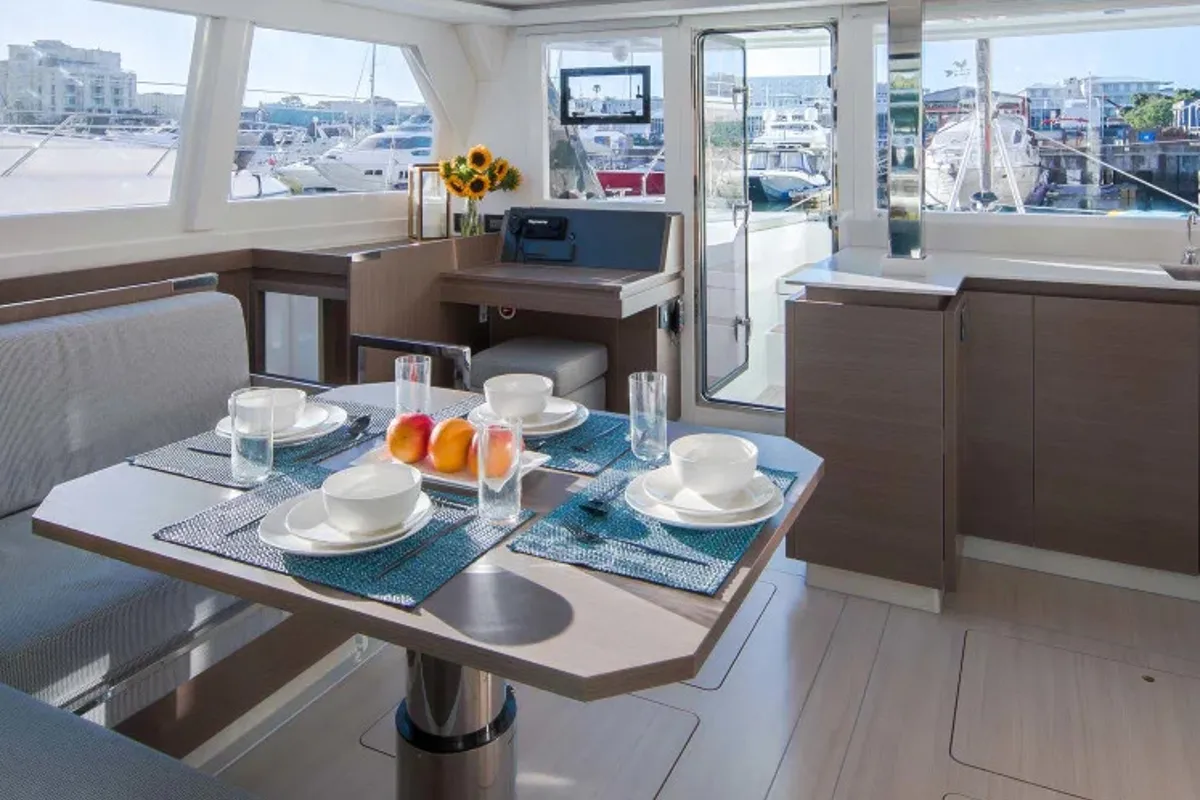 Cabin on Moorings 4200/3 Exclusive Plus, a Leopard 42 catamaran at Grand Anse, Grenada