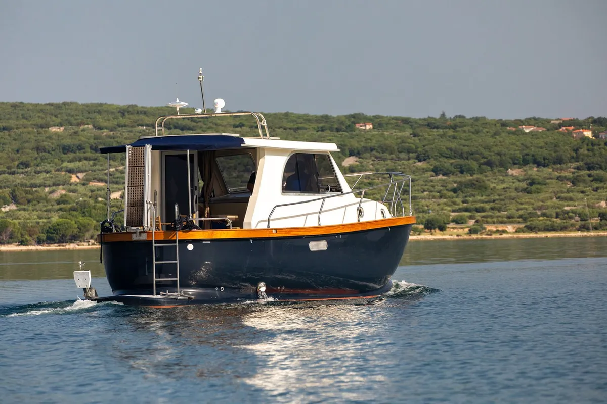 Paola, a sailboat at Punat, Croatia