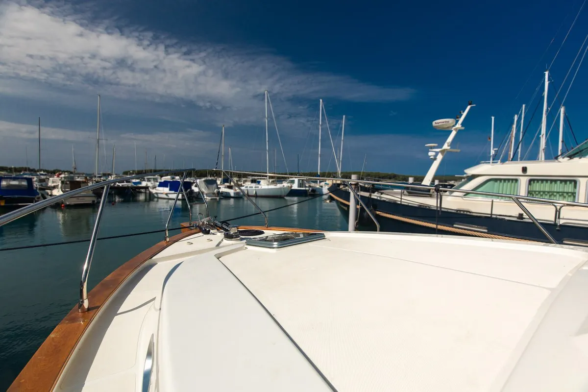 Paola, a sailboat at Punat, Croatia