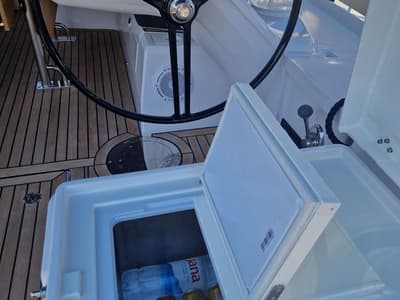 Cockpit of My Dreams, a Elan Impression 45 sailboat at Grad Pula, Croatia