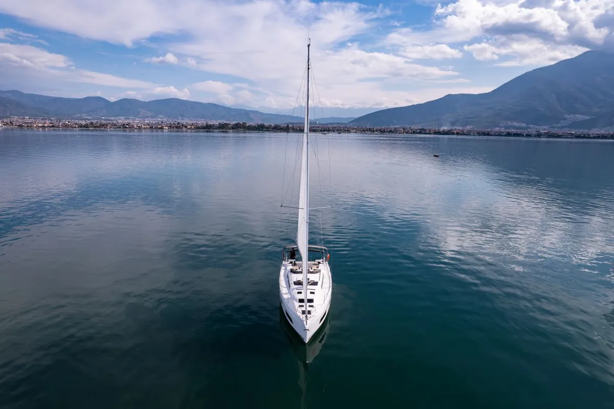 Los Angeles, a Dufour 41 sailboat at Fethiye, Turkey